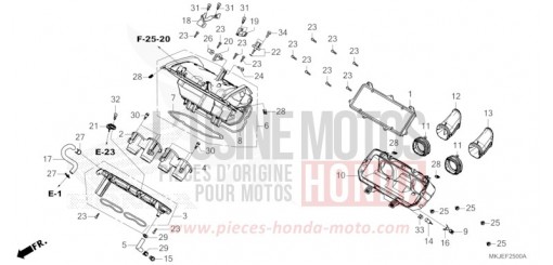 FILTRE A AIR CB1000RAM de 2021